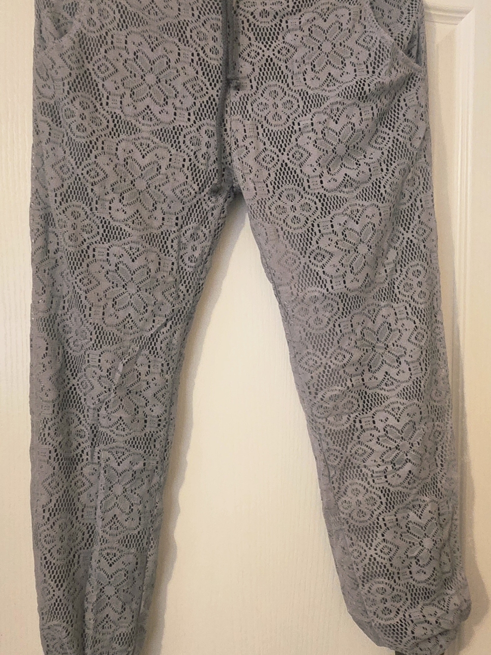 Freepeople Lace Overlayin Light Gray NNT. SIZE :M